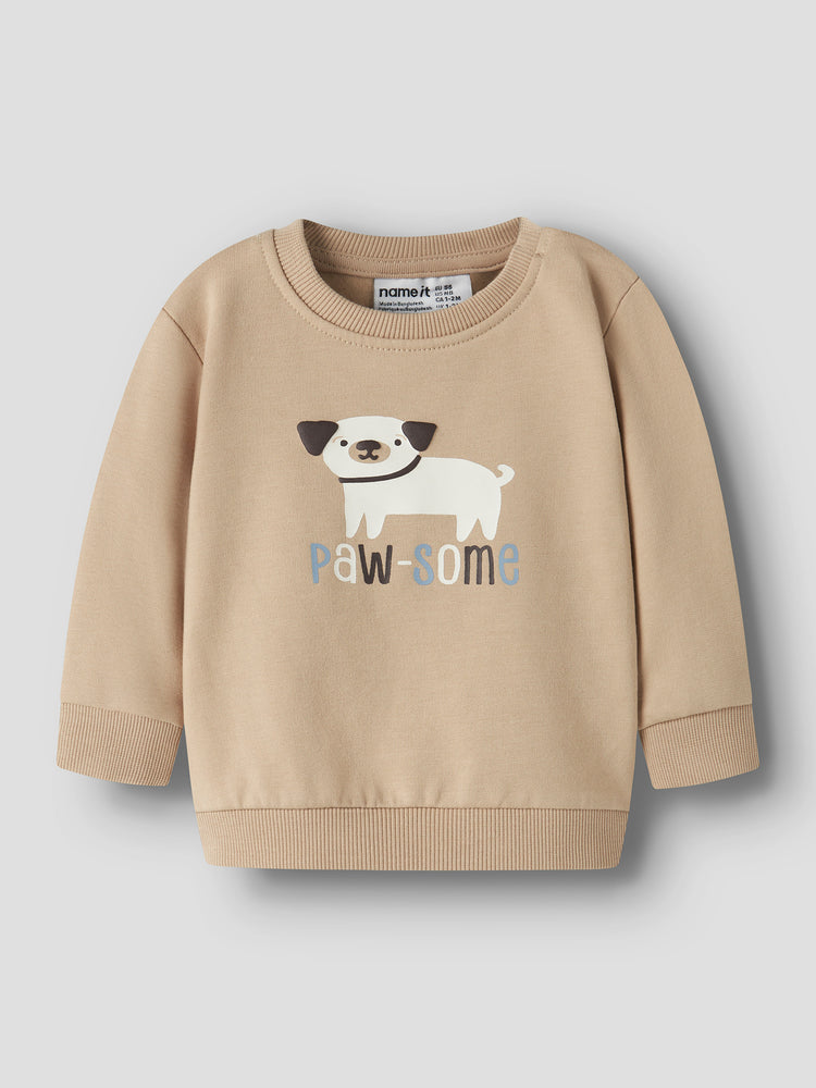 Βρεφική μπλούζα φούτερ Dog NBMVONNE LS SWEAT BOX 13226067 | 13226067