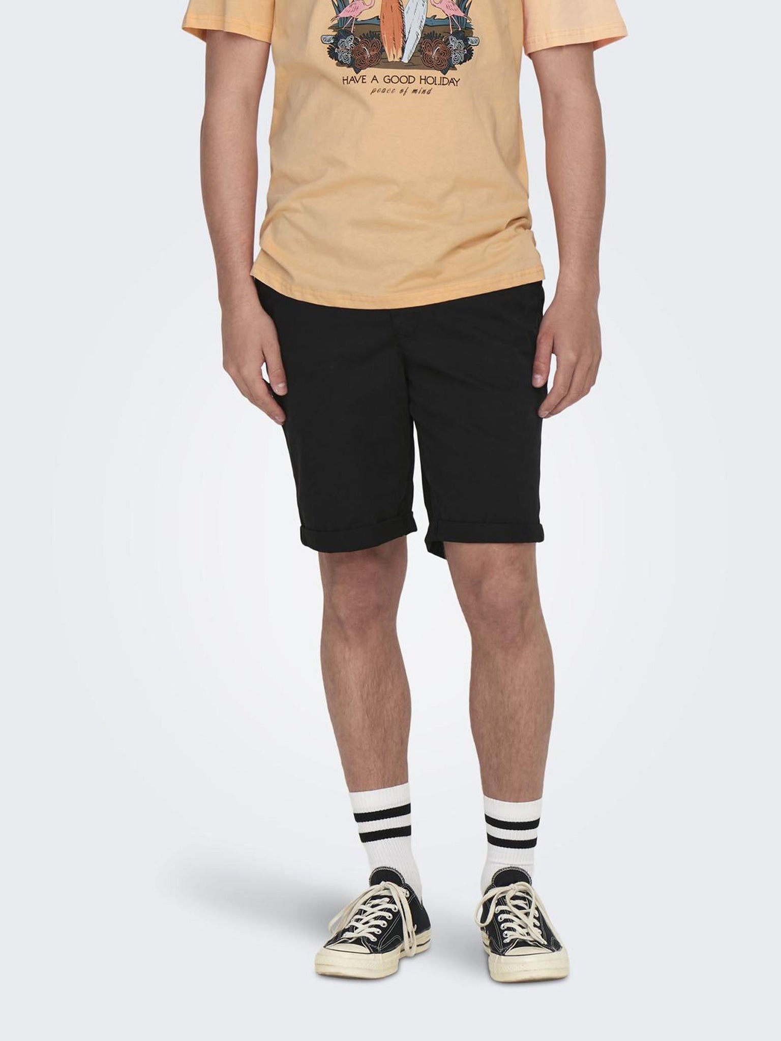 Ανδρική βερμούδα ONSPETER REG TWILL 4481 SHORTS NOOS 22024481 | 22024481