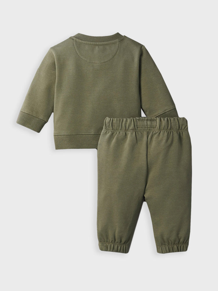 Βρεφικό σετ με παντελόνι φόρμας MONOGRAM CN SWEATSHIRT SET IN0IN00017LDY | IN0IN00017LDY