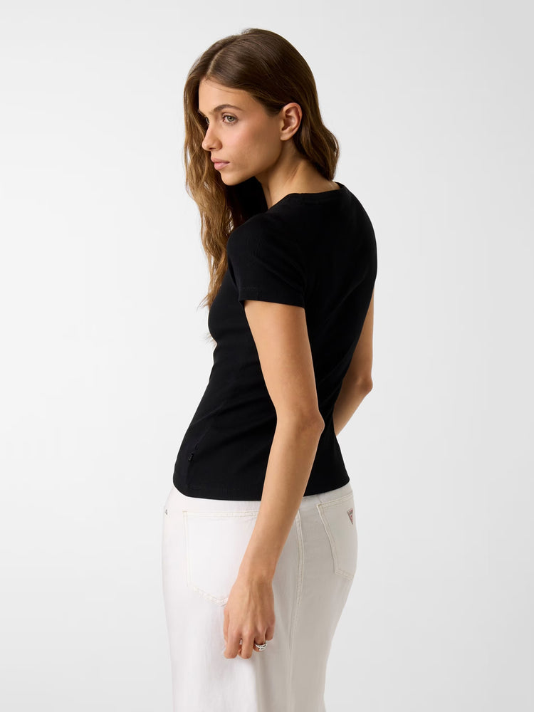 Γυναικείο t-shirt ριπ W6GPZ3KA0H1JBLK | W6GPZ3KA0H1JBLK