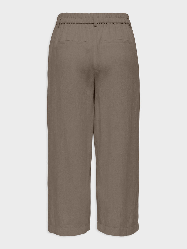 Γυναικεία ζιπ κιλότ ONLSIESTA HW LIN BL CLEAN CULOT PNT NOOS 15367418 | 15367418