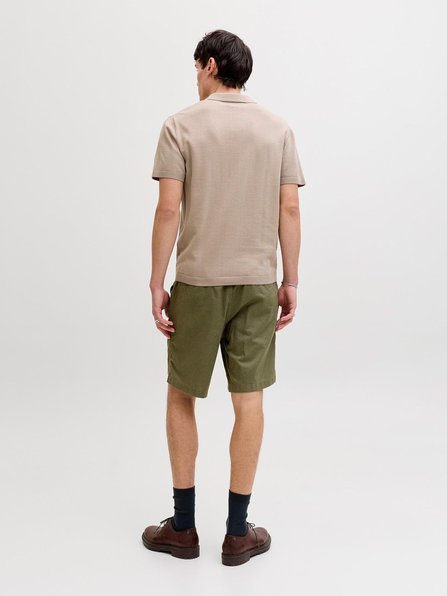 Ανδρικό polo πλεκτό JJWILL KNIT POLO SS 12288552 | 12288552