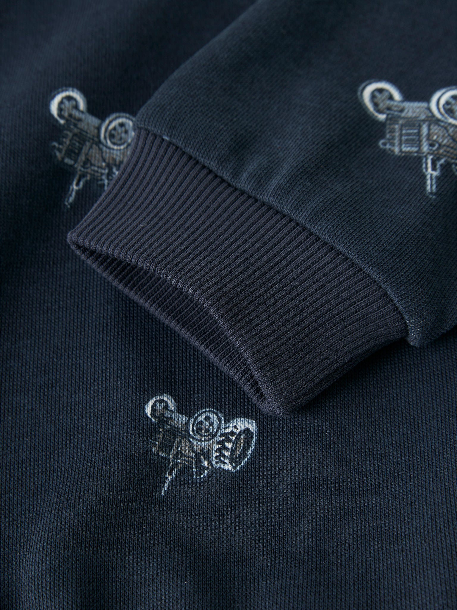 Παιδική μπλούζα σταμπωτή NMMVIFELIX LS NREG SWEAT UNB 13246360 | 13246360