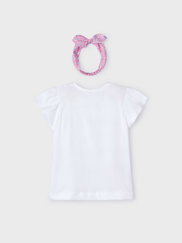 Παιδική μπλούζα με κορδέλα Better Cotton 24-03089-043 | 24-03089-043