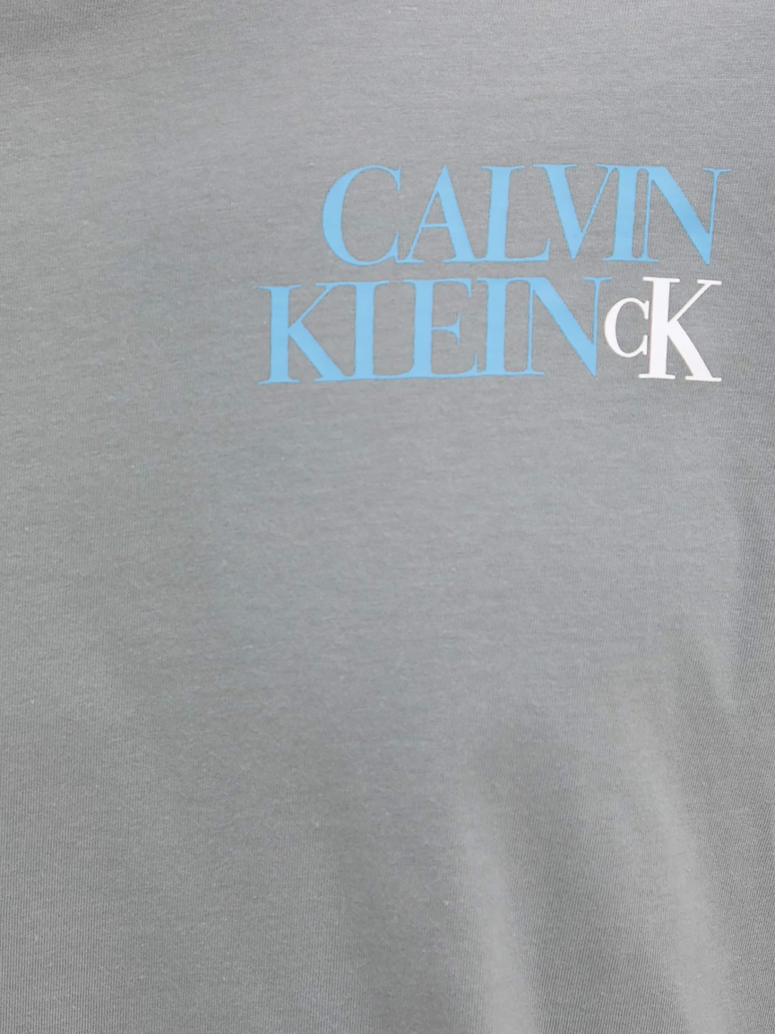 Ανδρικό t-shirt SS 30S E CK NY WRD LV04RC844GRMG | LV04RC844GRMG