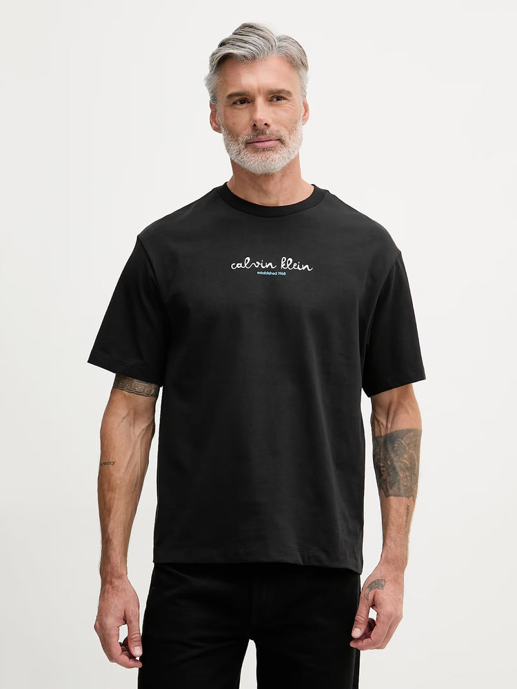 Ανδρικό t-shirt SS 16s CK TRVL LINES GRAPHIC TEE LV04RG816GUB1 | LV04RG816GUB1