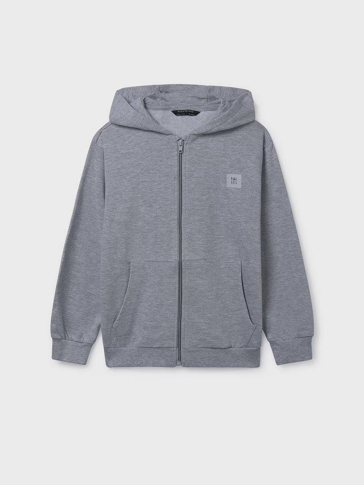 Εφηβική ζακέτα φούτερ με κουκούλα | 26-00804-055