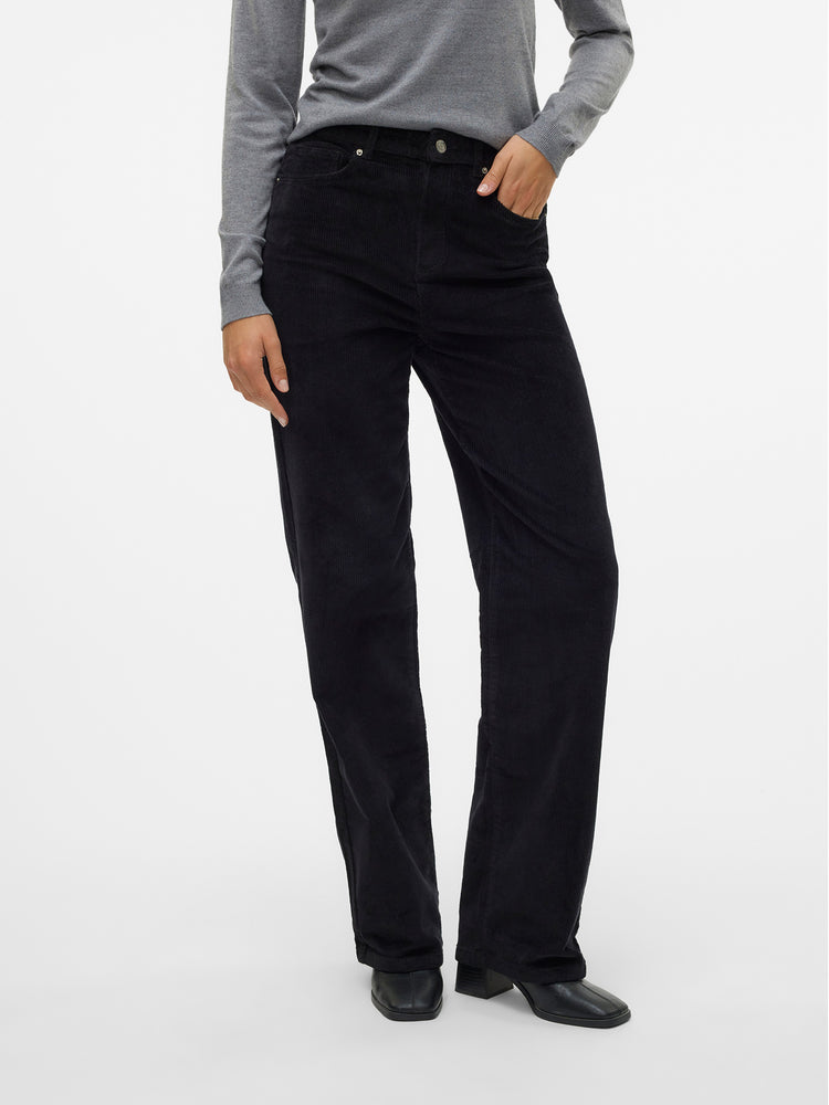 Γυναικείο παντελόνι κοτλέ VMTESSA HR WIDE CORDUROY PANTS 10315350 | 10315350