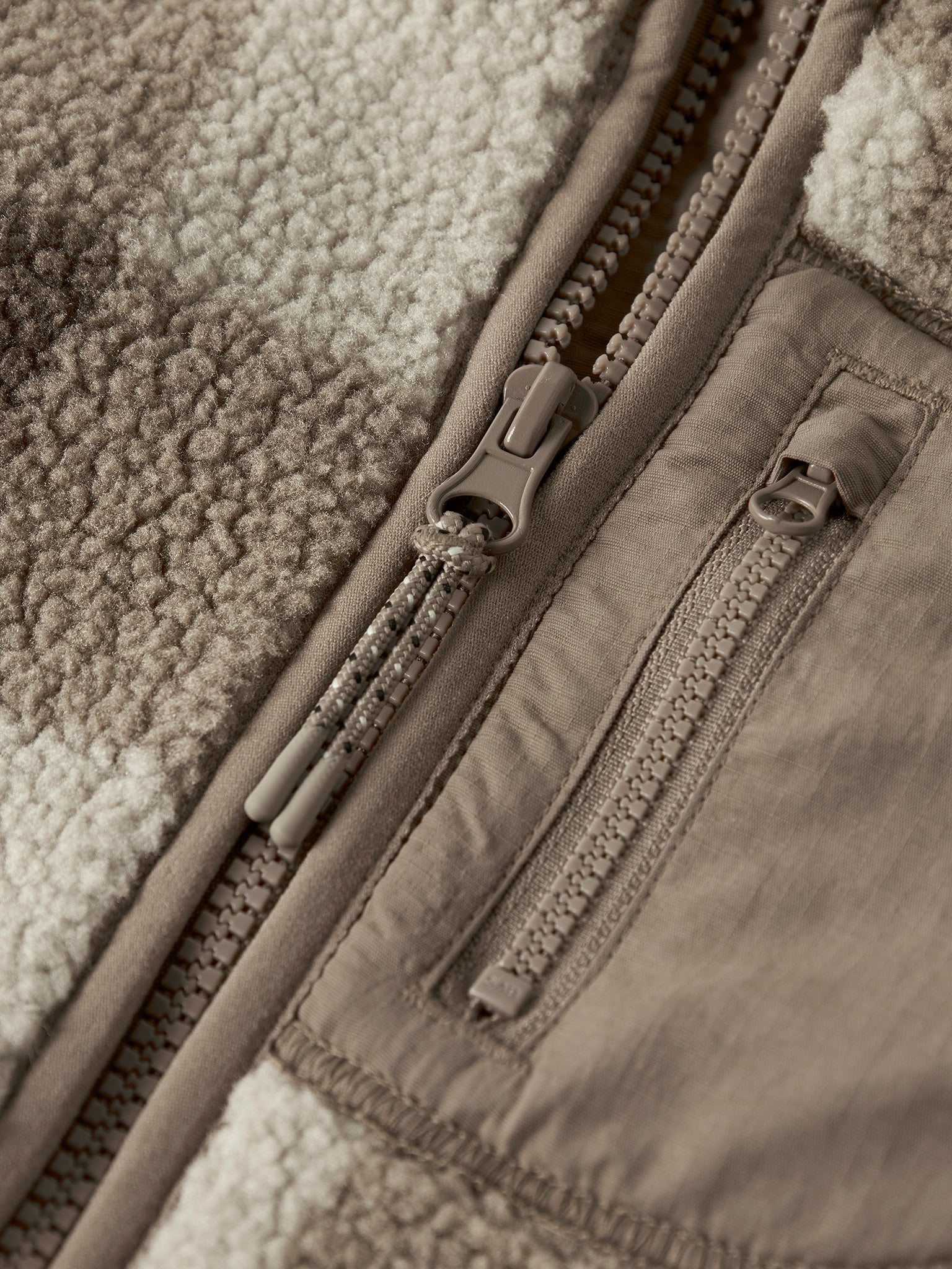Παιδικό τζάκετ καρό NMMMONICO SHERPA JACKET CHECK 13250736 | 13250736