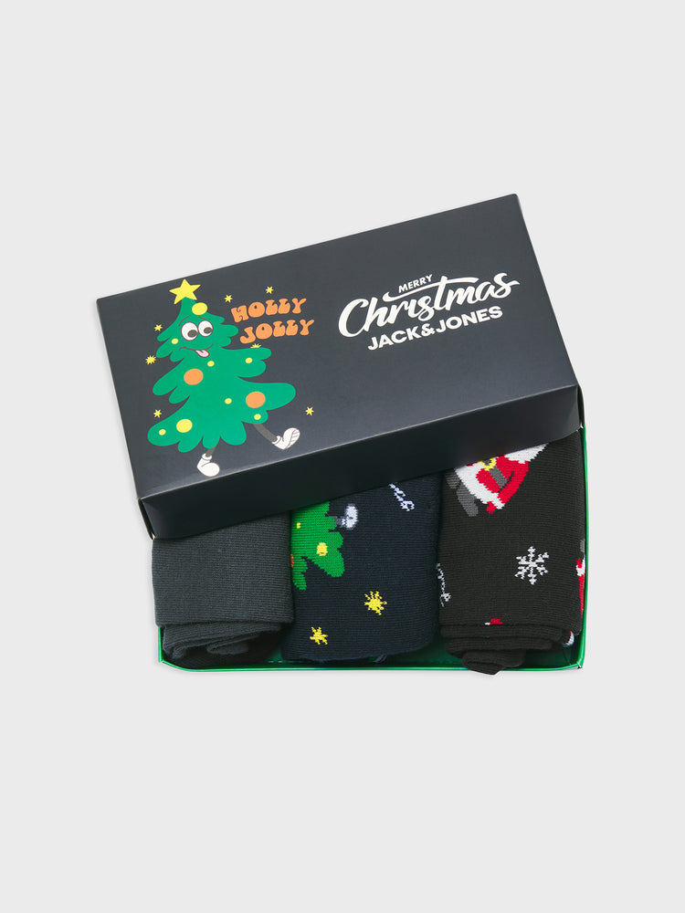 Ανδρική κάλτσα σετ 3 τεμ christmas JACHOLLY JOLLY SOCKS GIFTBOX 12266795 | 12266795