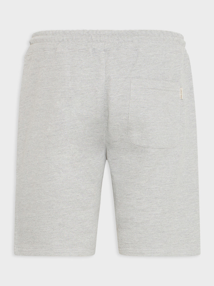 Ανδρική βερμούδα φούτερ μελανζέ | 20720217