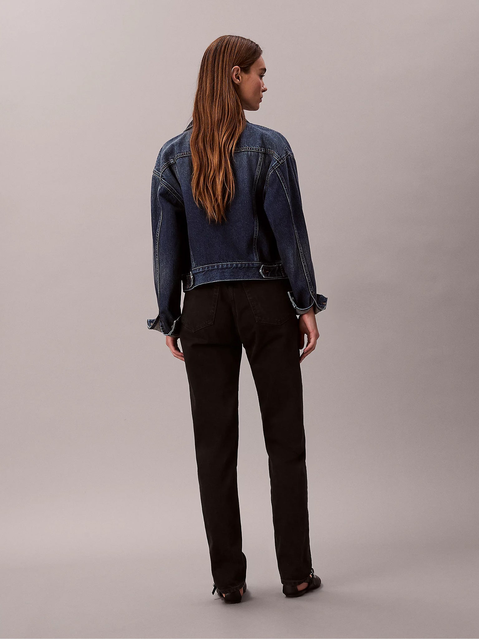 Γυναικείο παντελόνι τζιν NEW MOM JEAN SOFT BLACK LV047D843GTWM | LV047D843GTWM