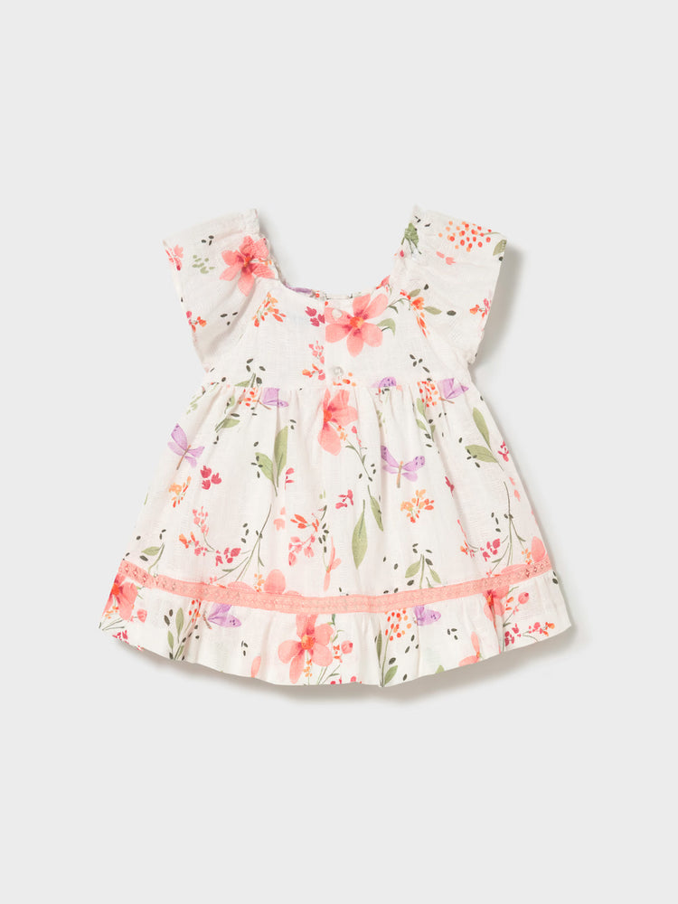 Βρεφικό φόρεμα με στάμπες | 26-01992-096