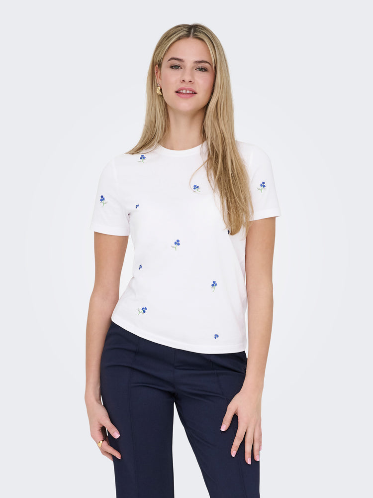 Γυναικείο t-shirt True blue flowers | 15288473
