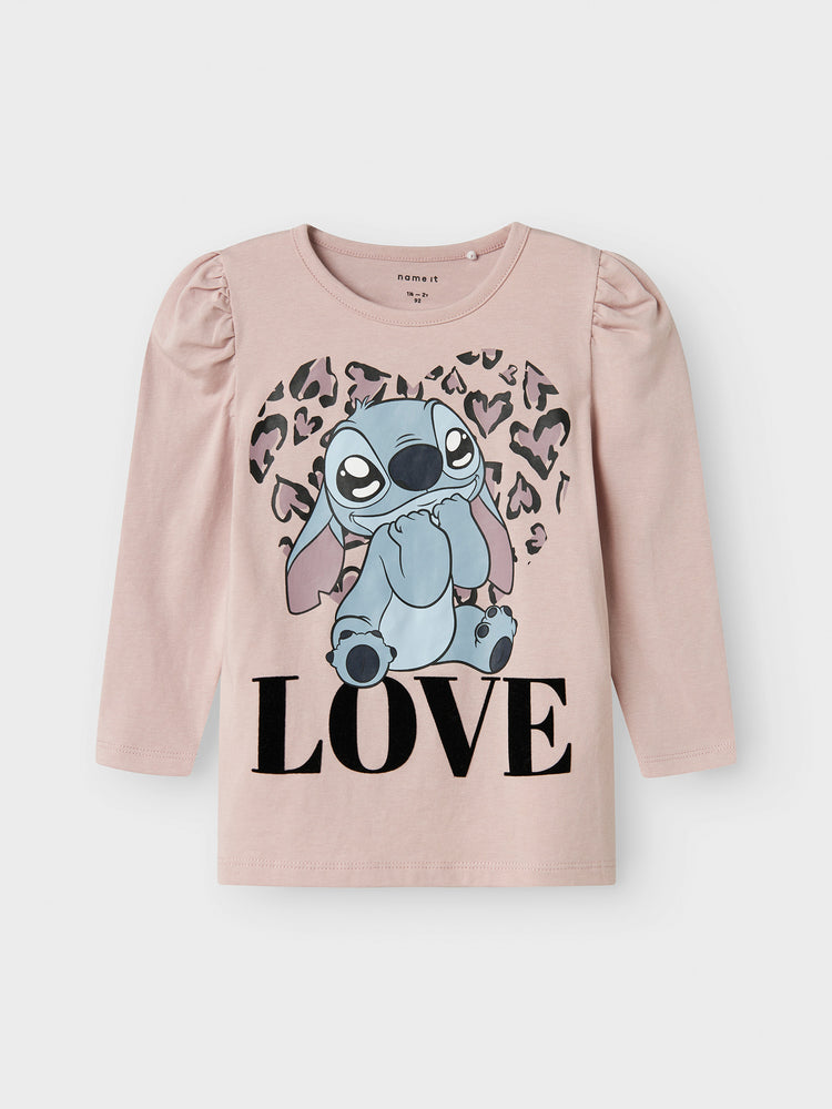 Παιδική μπλούζα μακό NMFJAMIN STITCH LS TOP BOX NOOS 13244778 | 13244778