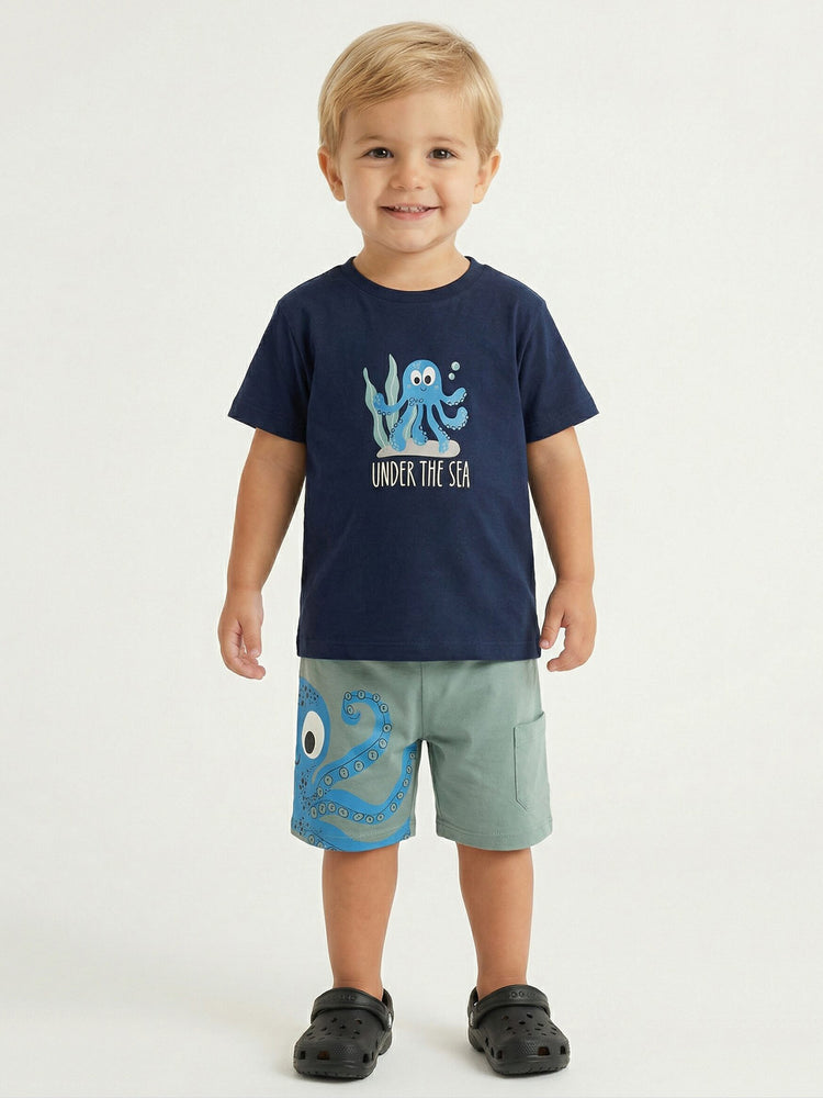 Παιδικό σύνολο με βερμούδα | 49427