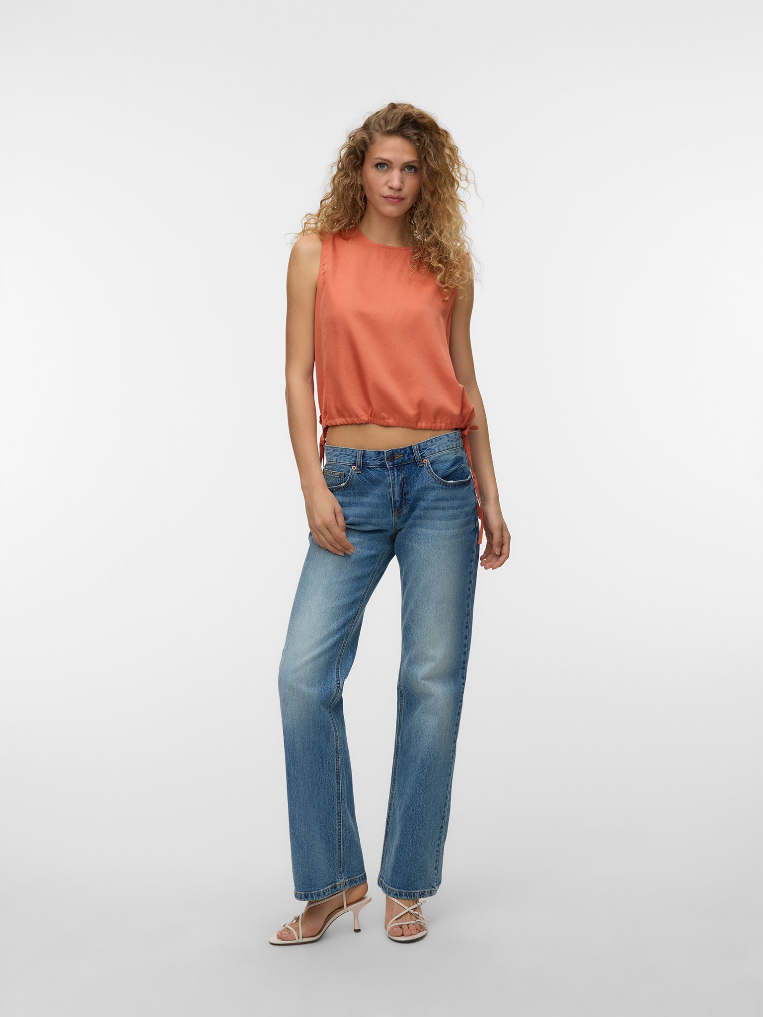 Γυναικείο top κοντό VMMIRA SL SHORT TOP WVN 10345224 | 10345224