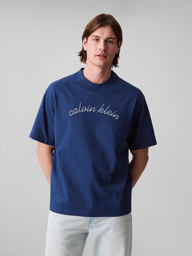Ανδρικό t-shirt SS CNTR CHN STTCH 16 LV04RC225GC3I | LV04RC225GC3I