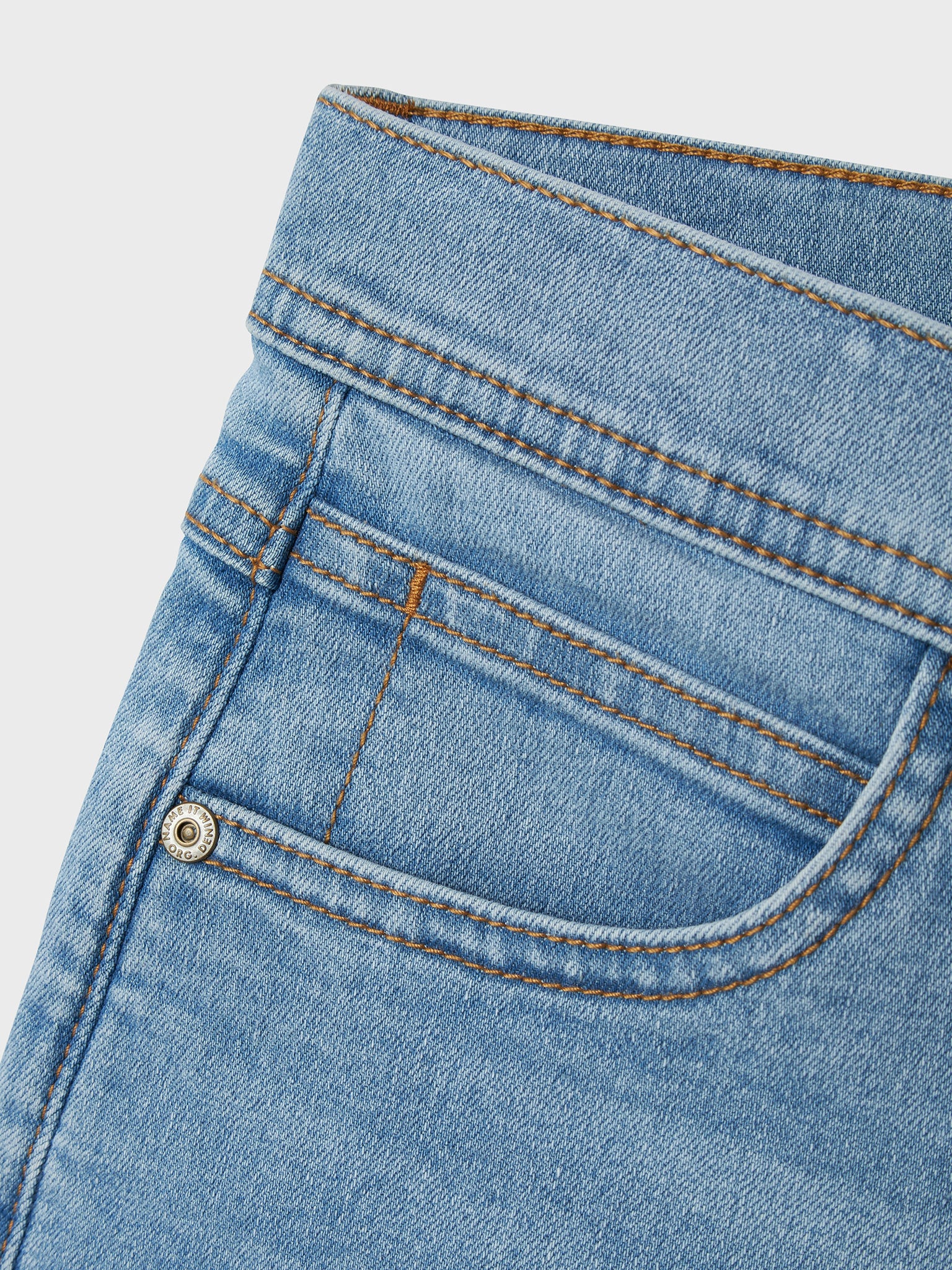 Εφηβικό παντελόνι τζιν Light Blue NKMRYAN STRAIGHT JEANS 3617-IS 13238080 | 13238080