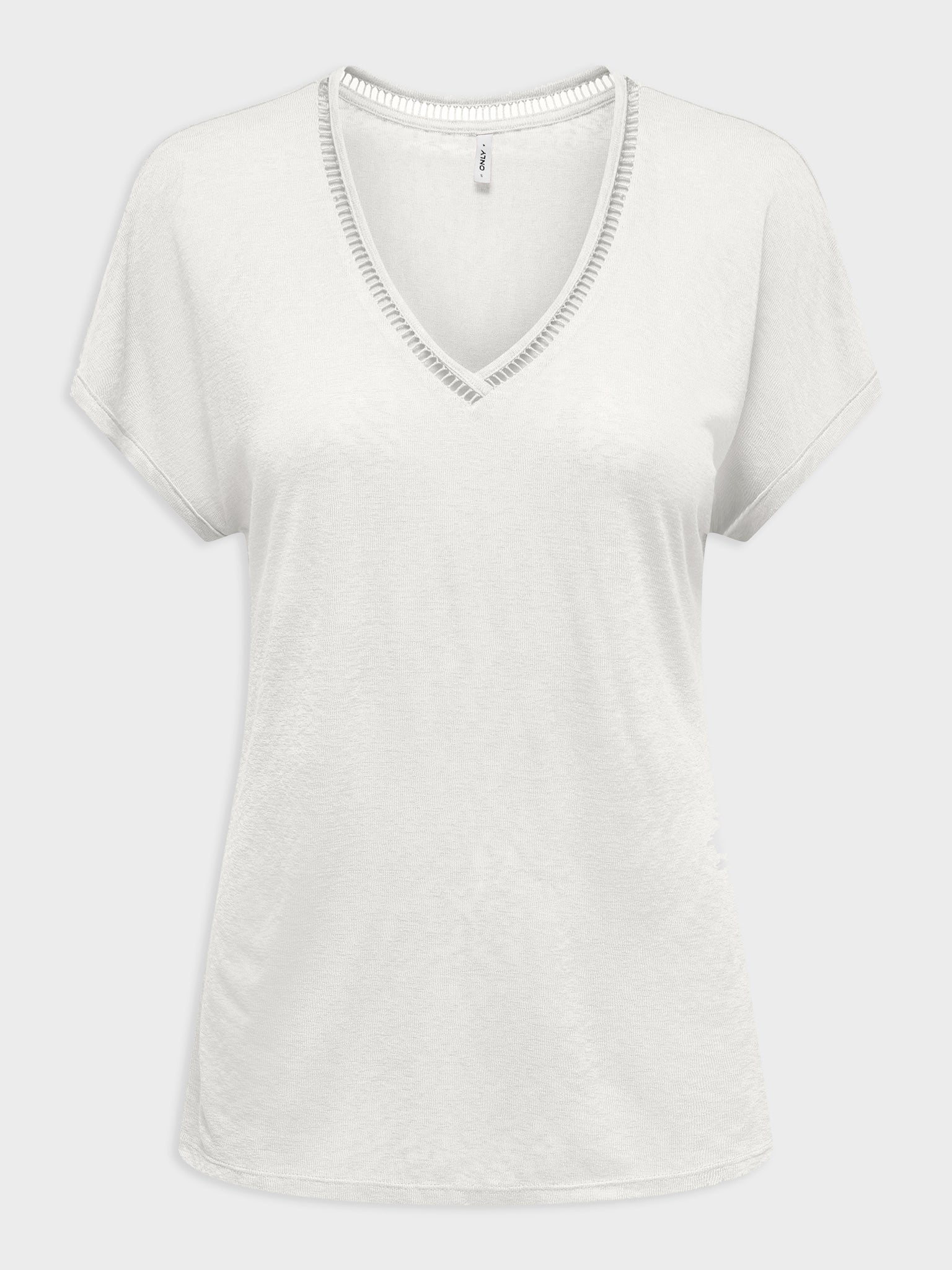 Γυναικεία μπλούζα ONLPENNY S/S BATSLEEVE V-NECK TOP JRS 15371500 | 15371500