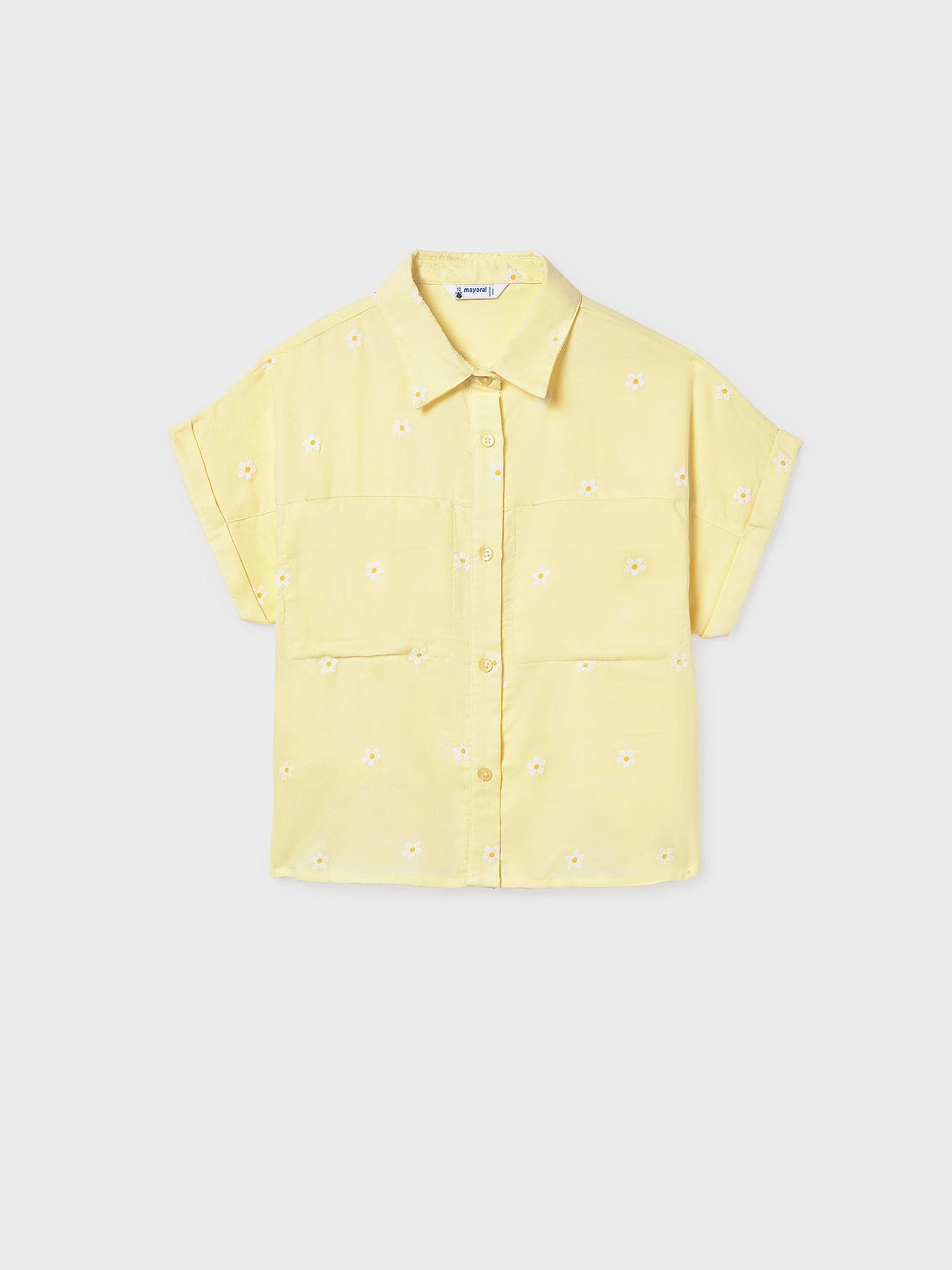 Εφηβικό σετ top με πουκάμισο | 26-06159-057