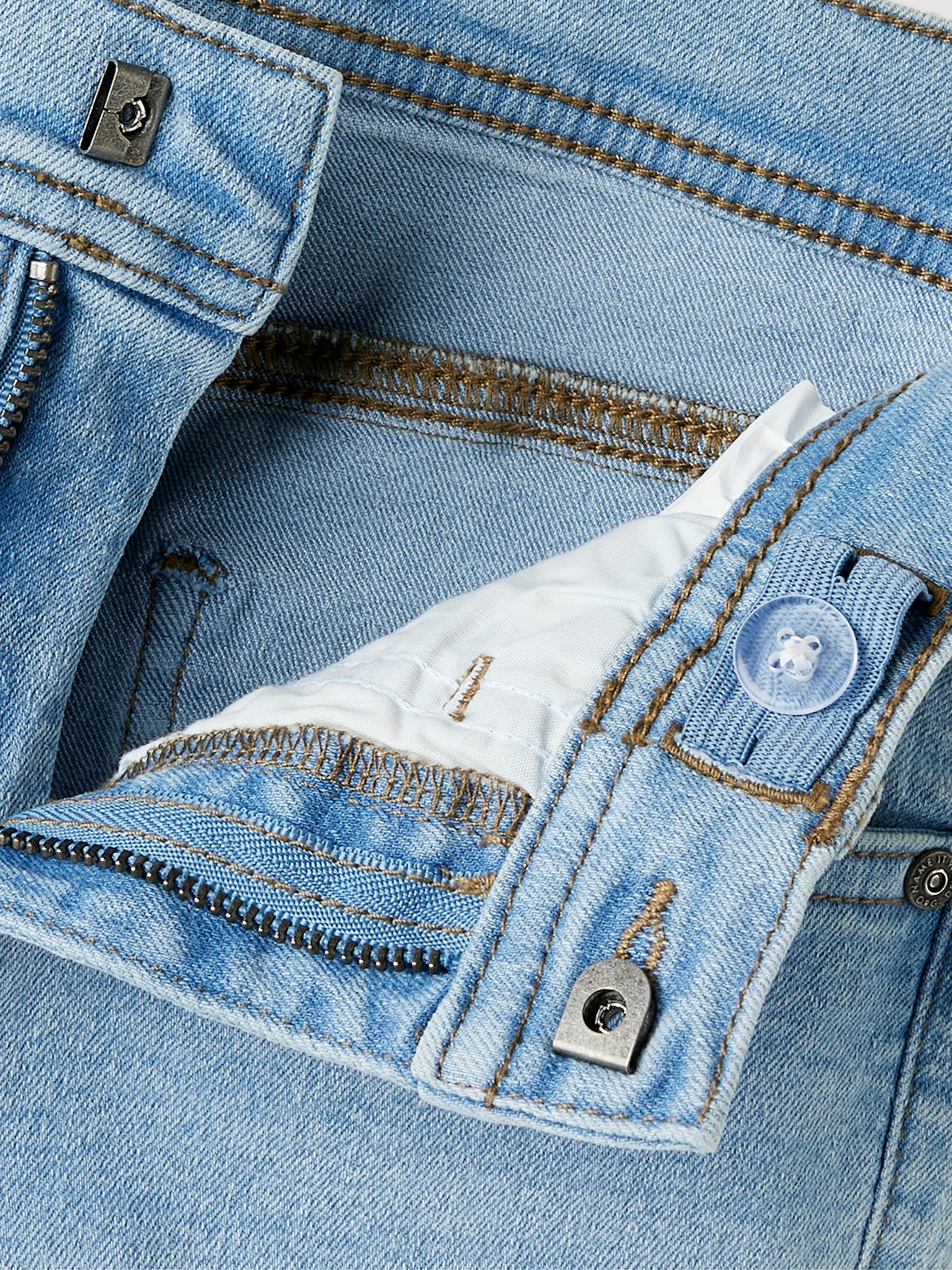 Εφηβικό παντελόνι τζιν light blue | 13251841