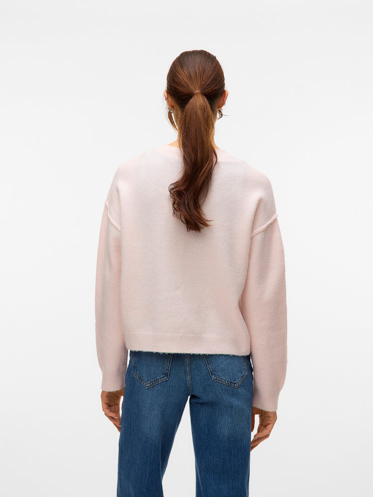 Γυναικεία μπλούζα πλεκτή VMBESTI LS O-NECK PULLOVER 10331558 | 10331558