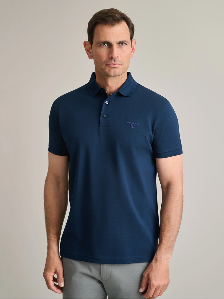 Ανδρικό polo dark petrol | 24TS.003/PL