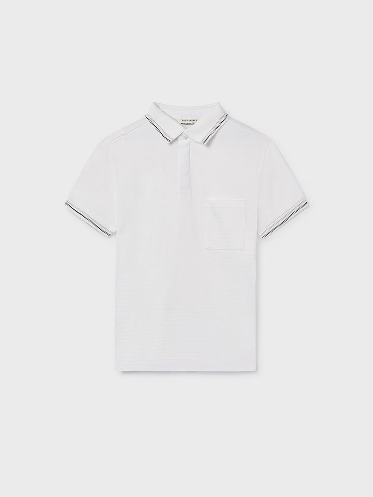 Εφηβική μπλούζα polo | 26-06164-057