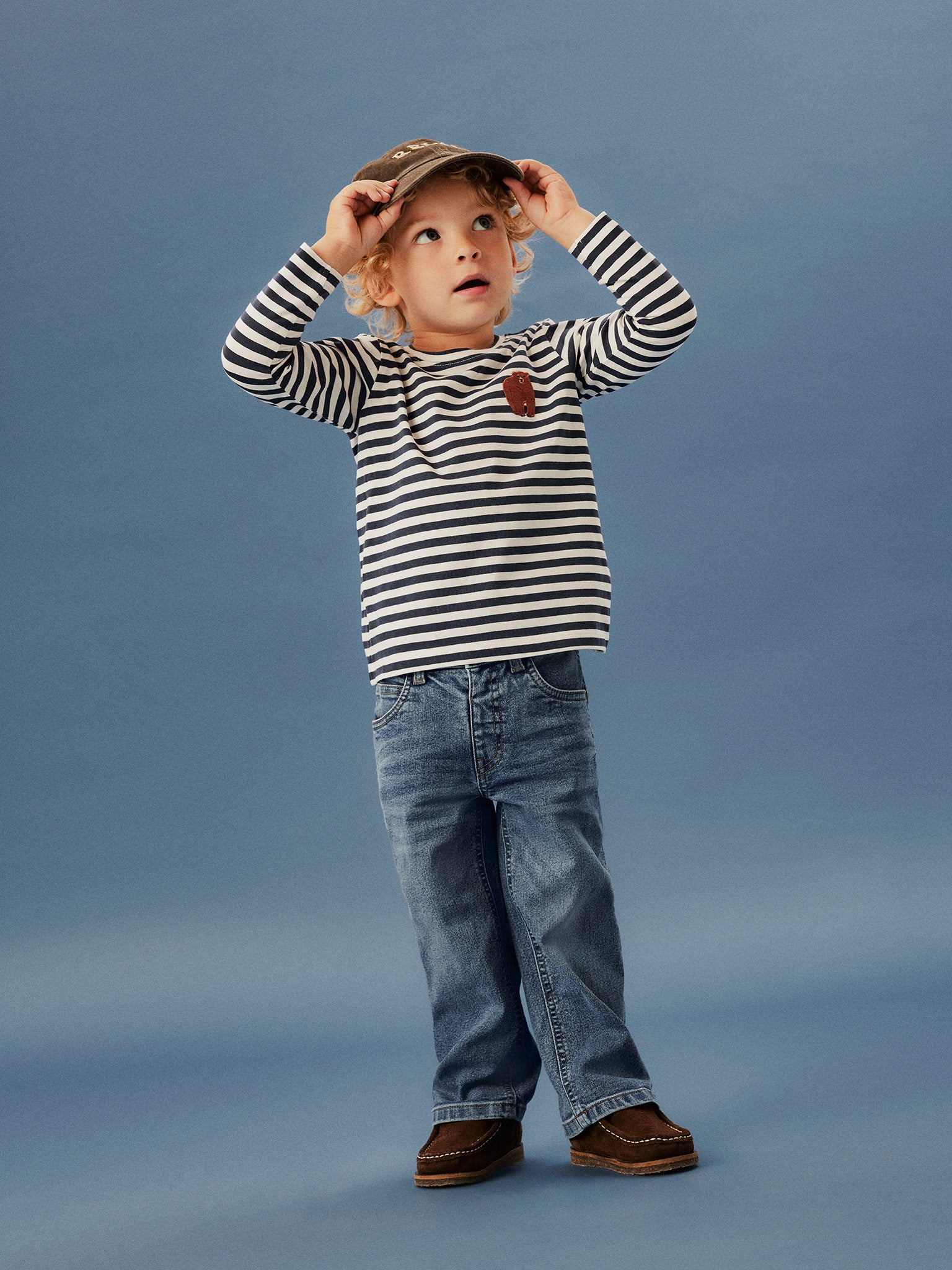 Παιδικό παντελόνι τζιν dark blue NMMRYAN STRAIGHT JEANS 8808-DT 13244338 | 13244338