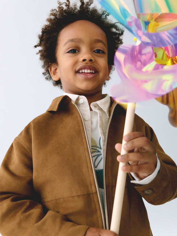 Παιδικό τζάκετ σουέτ | 26-03438-075