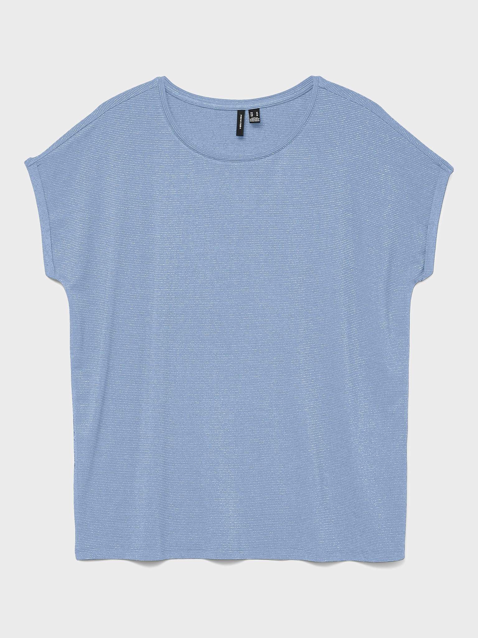 Γυναικεία μπλούζα VMLAVA GLITTER SS TOP STRIPE LX JRS NOOS 10250488 | 10250488