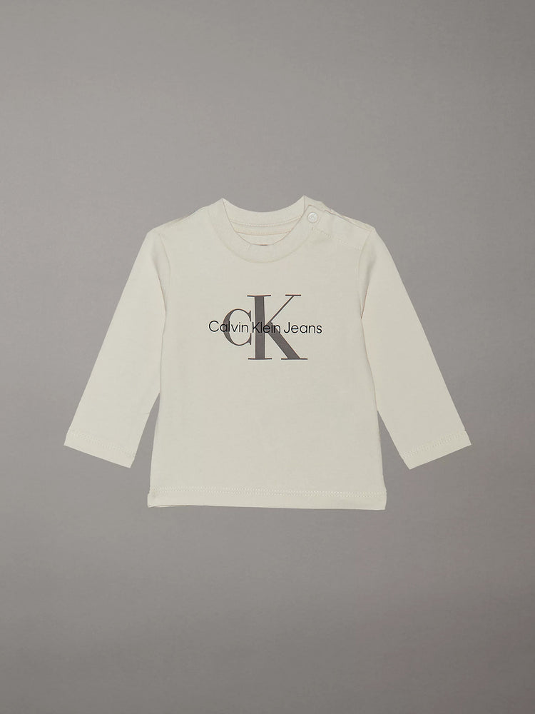 Βρεφική μπλούζα MONOGRAM LS T-SHIRT IN0IN00005CKS | IN0IN00005CKS