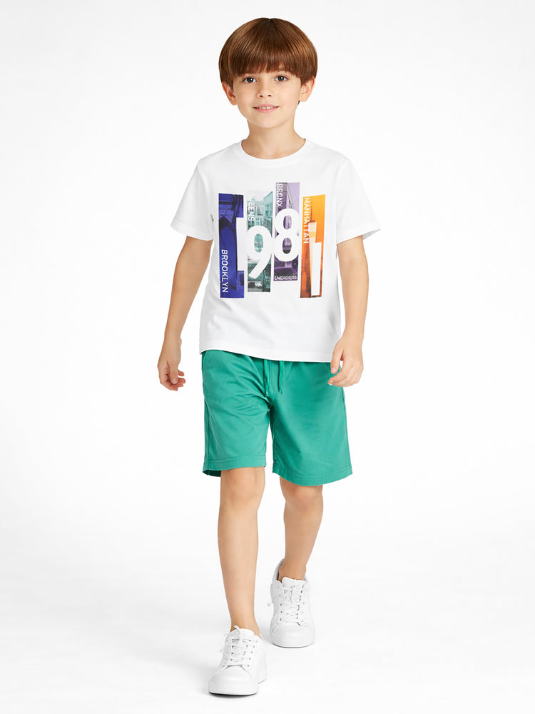 Εφηβικό σύνολο με βερμούδα | 13-226049-0