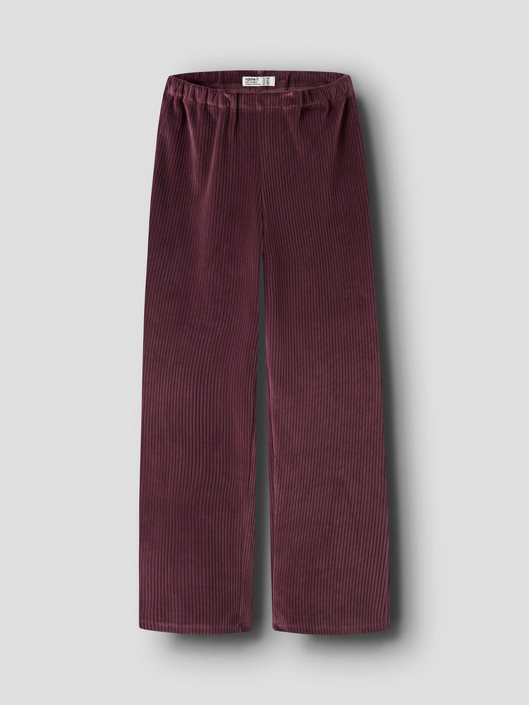 Εφηβικό παντελόνι Catawba Grape NKFVELOA VELVET PANT 13235120  | 13235120
