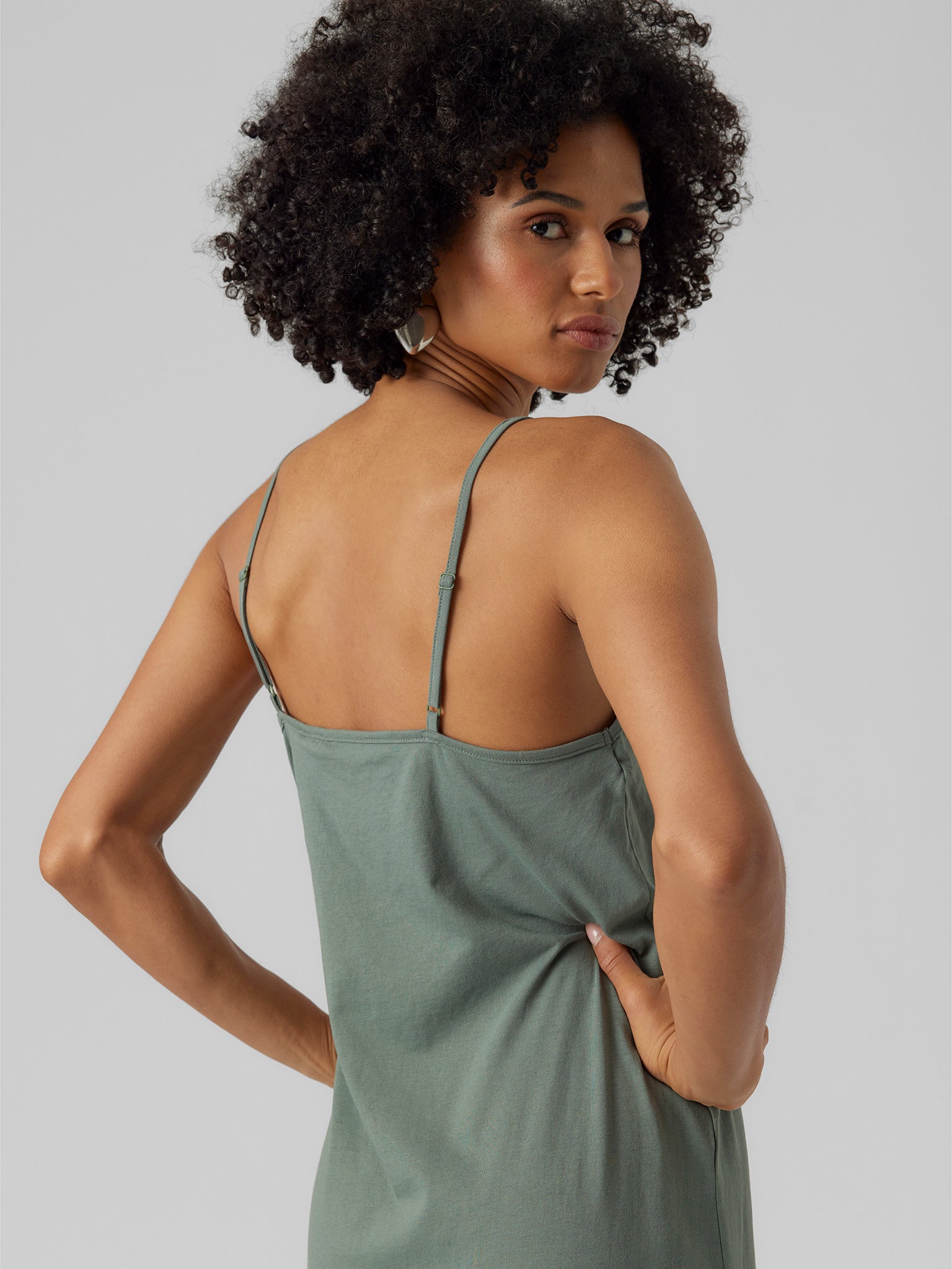 Γυναικείο φόρεμα τιραντέ VMLUNA SINGLET ANKLE DRESS NOOS 10286077 | 10286077