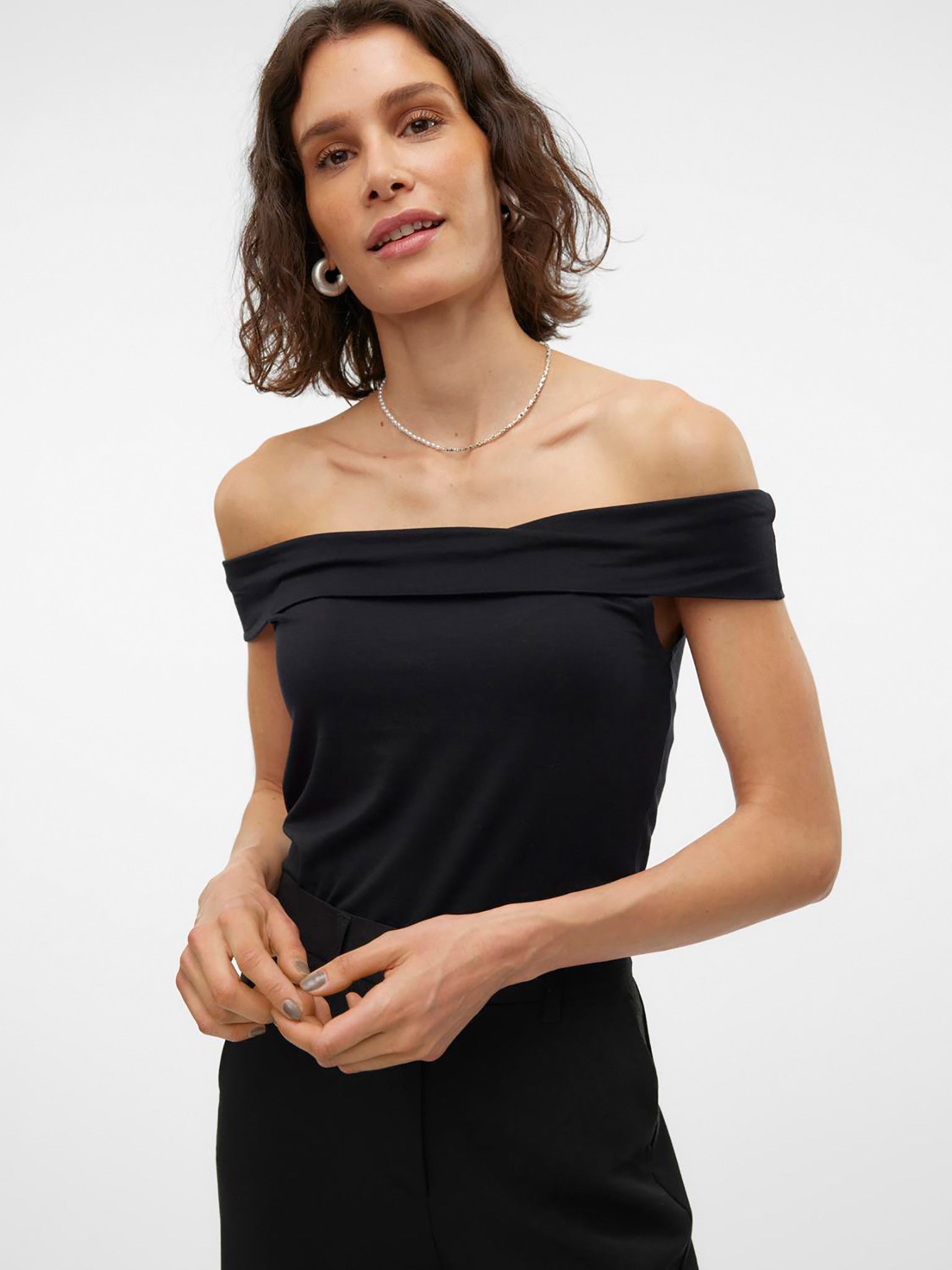 Γυναικεία μπλούζα έξωμη VMKENZI FIONA OFF SHOULDER TOP VMA 10307367 | 10307367