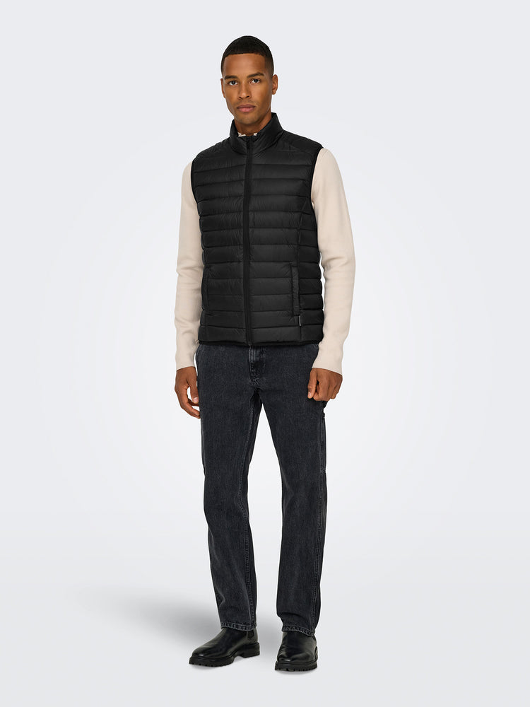 Ανδρικό γιλέκο ONSGAVIN LIFE LIGHT QUILTED ZIP VEST OTW 22035563 | 22035563