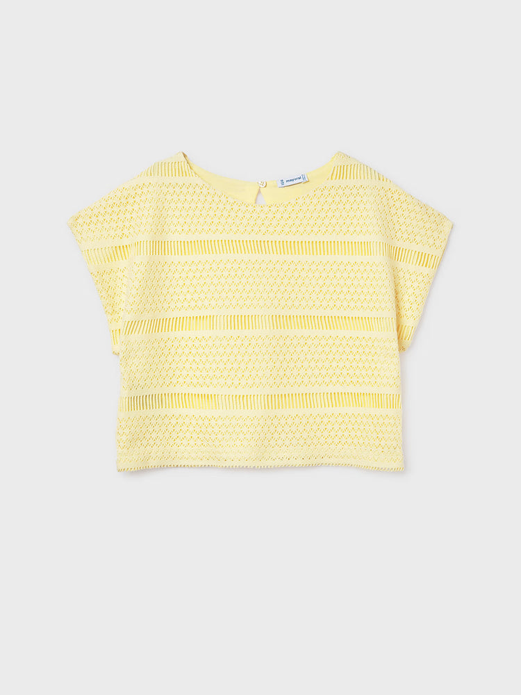 Εφηβική μπλούζα πλεκτή | 26-06022-034