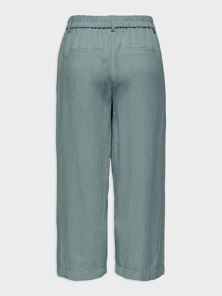 Γυναικεία ζιπ κιλότ ONLSIESTA HW LIN BL CLEAN CULOT PNT NOOS 15367418 | 15367418