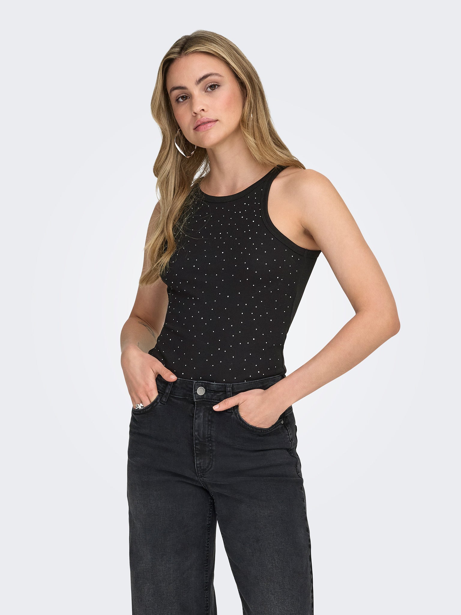 Γυναικεία μπλούζα με στρας | 15368917