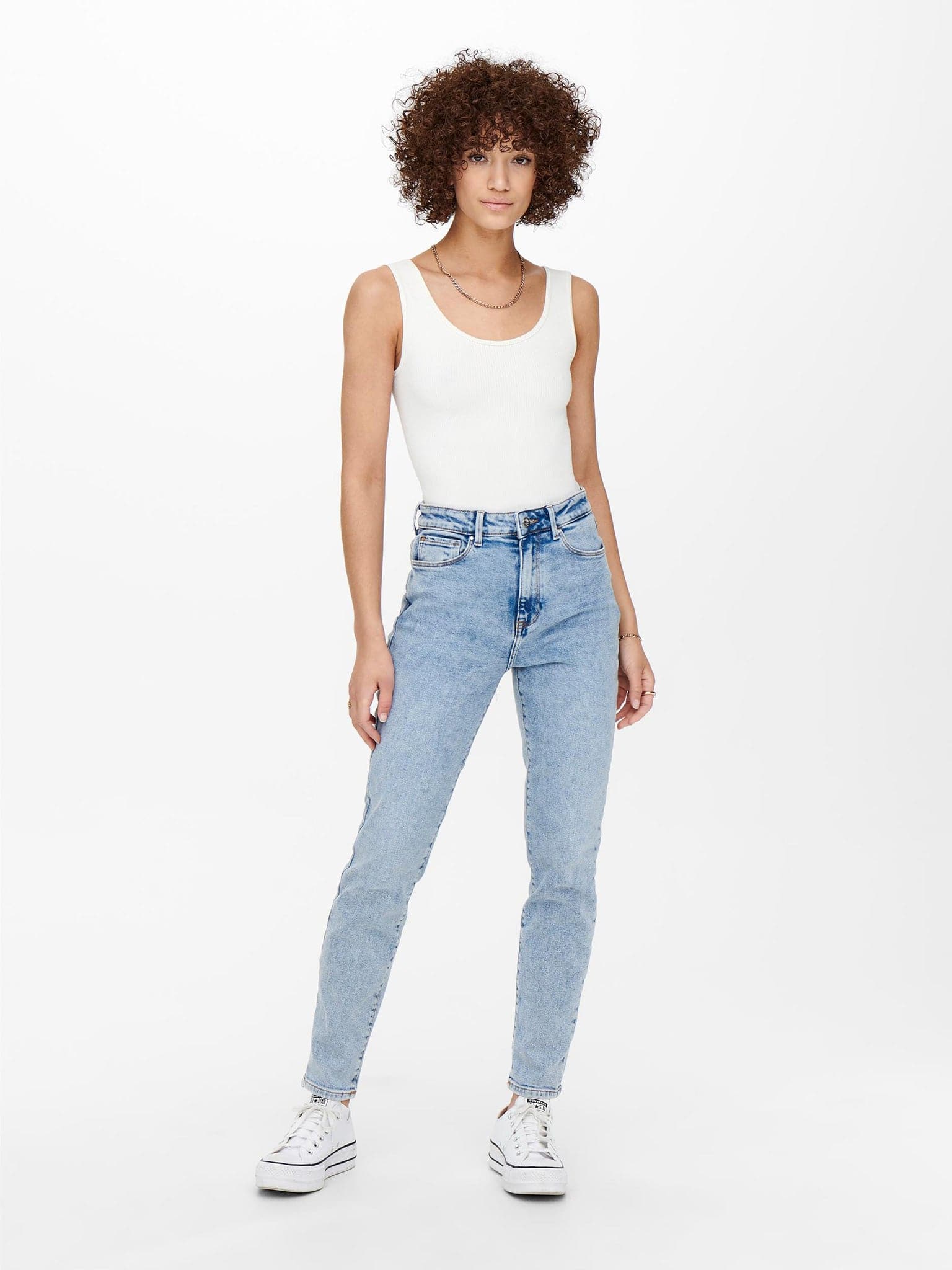 Γυναικείο παντελόνι τζιν ONLEMILY STRETCH HW ST AK DNM 15248715 | 15248715