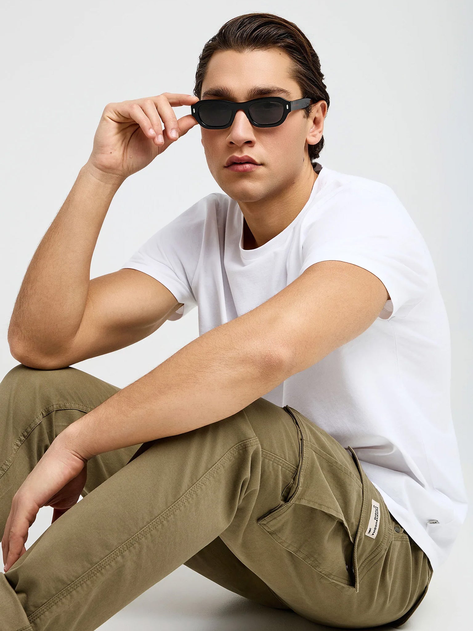 Ανδρικό παντελόνι cargo | FBM013-002-02