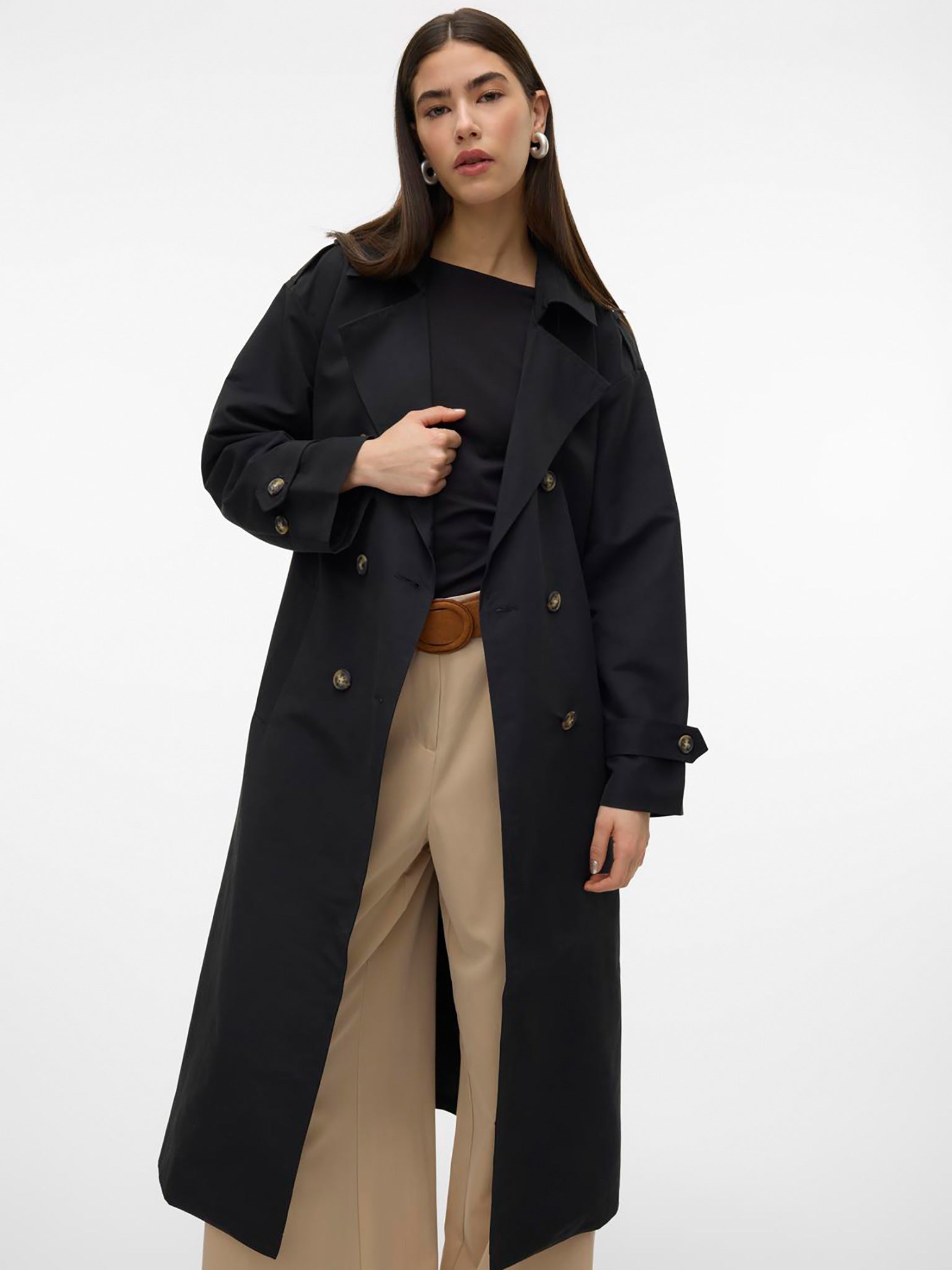 Γυναικεία καπαρντίνα VMCHLOE LONG TRENCHCOAT GA NOOS 10300263 | 10300263