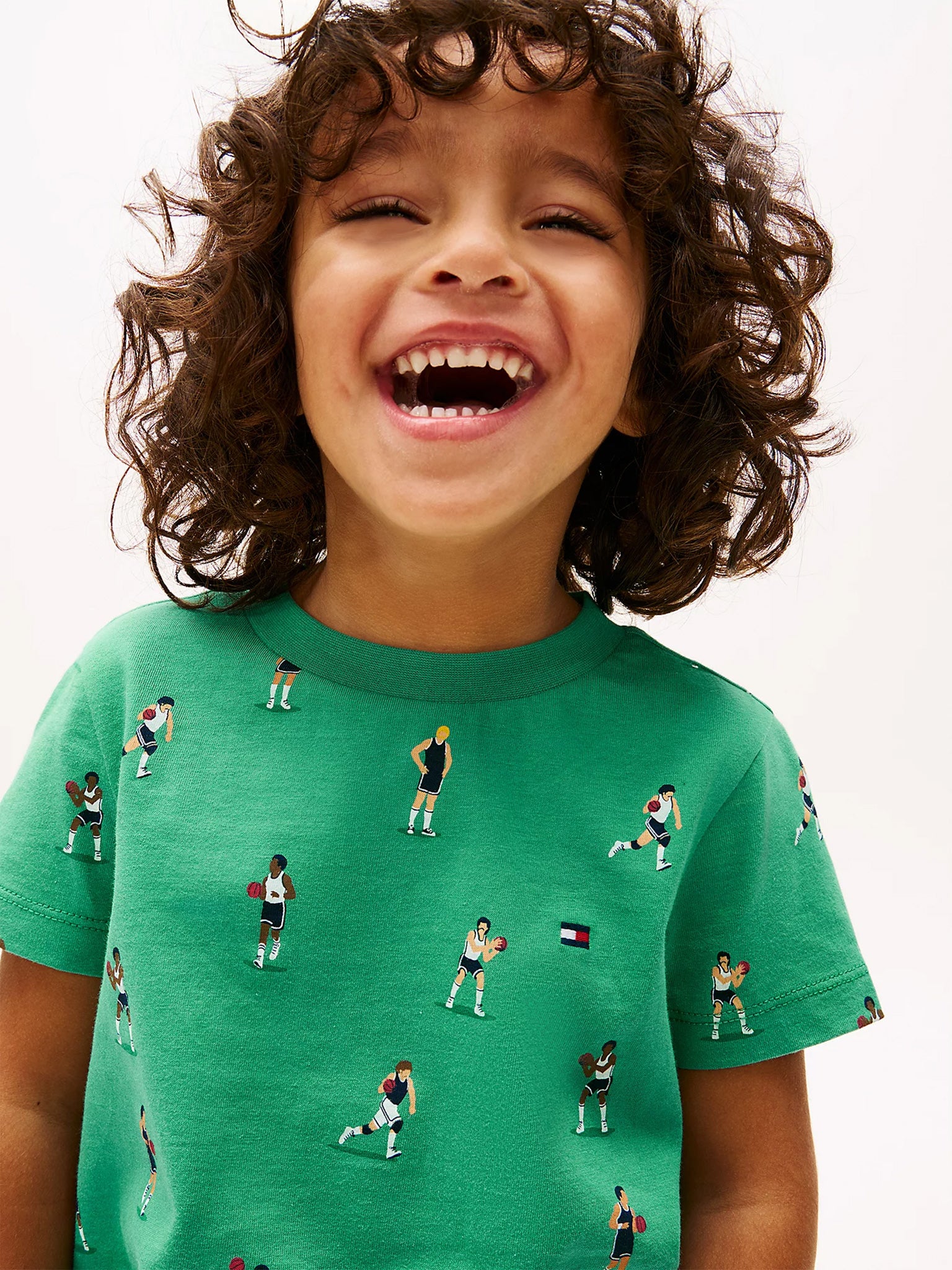 Παιδική μπλούζα σταμπωτή LB ALL OVER PRINT T-SHIRT SS KB0KB10387L5Y | KB0KB10387L5Y