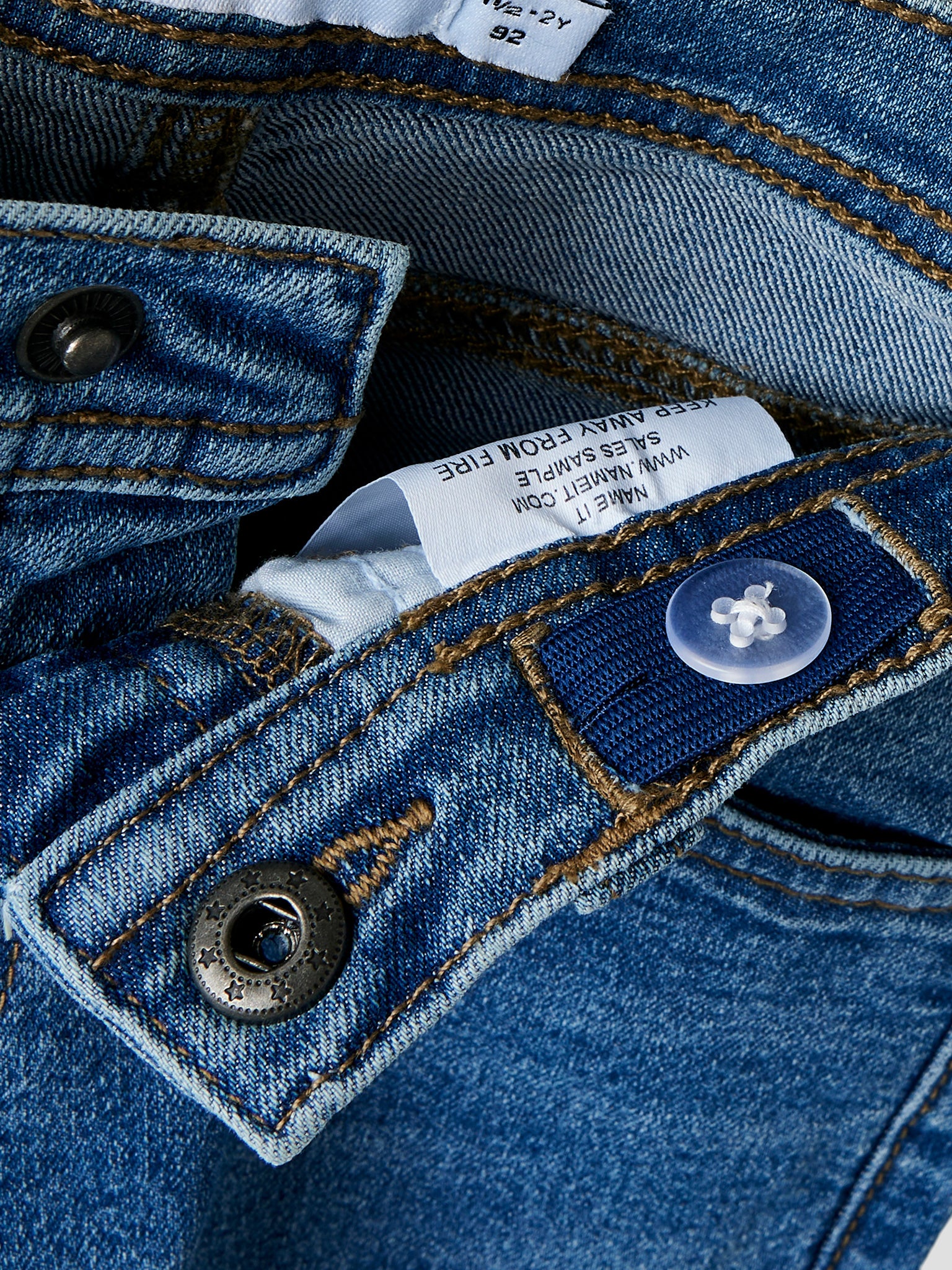 Παιδικό παντελόνι τζιν medium blue NMMRYAN STRAIGHT JEANS 1061-DT TB 13251843 | 13251843
