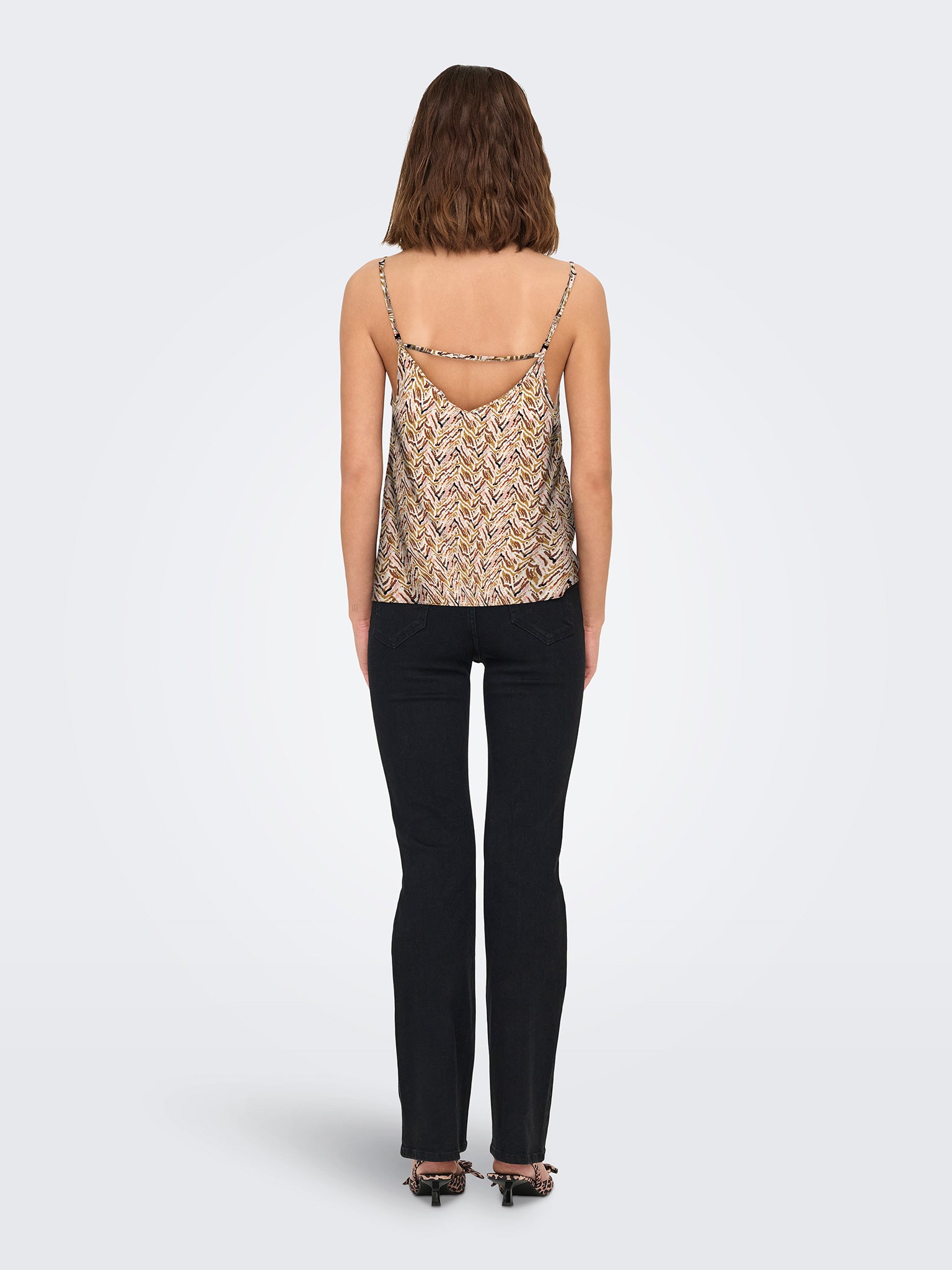 Γυναικείο top ONLNOVA LIFE VIS PARIS SINGLET WVN 15222159 | 15222159
