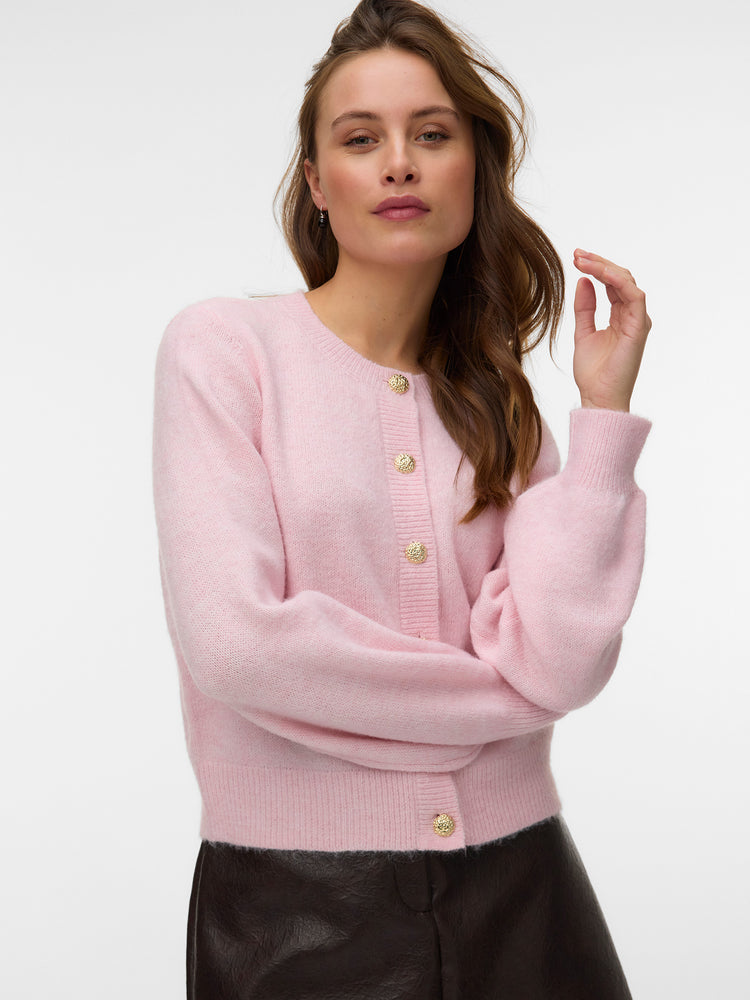 Γυναικεία ζακέτα VMHAZEL LS O-NECK CARDIGAN BF 10348408 | 10348408