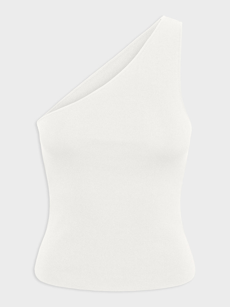 Γυναικείο top έξωμο ONLMILO SL ONE SHOULDER RIB TOP 15373281 | 15373281