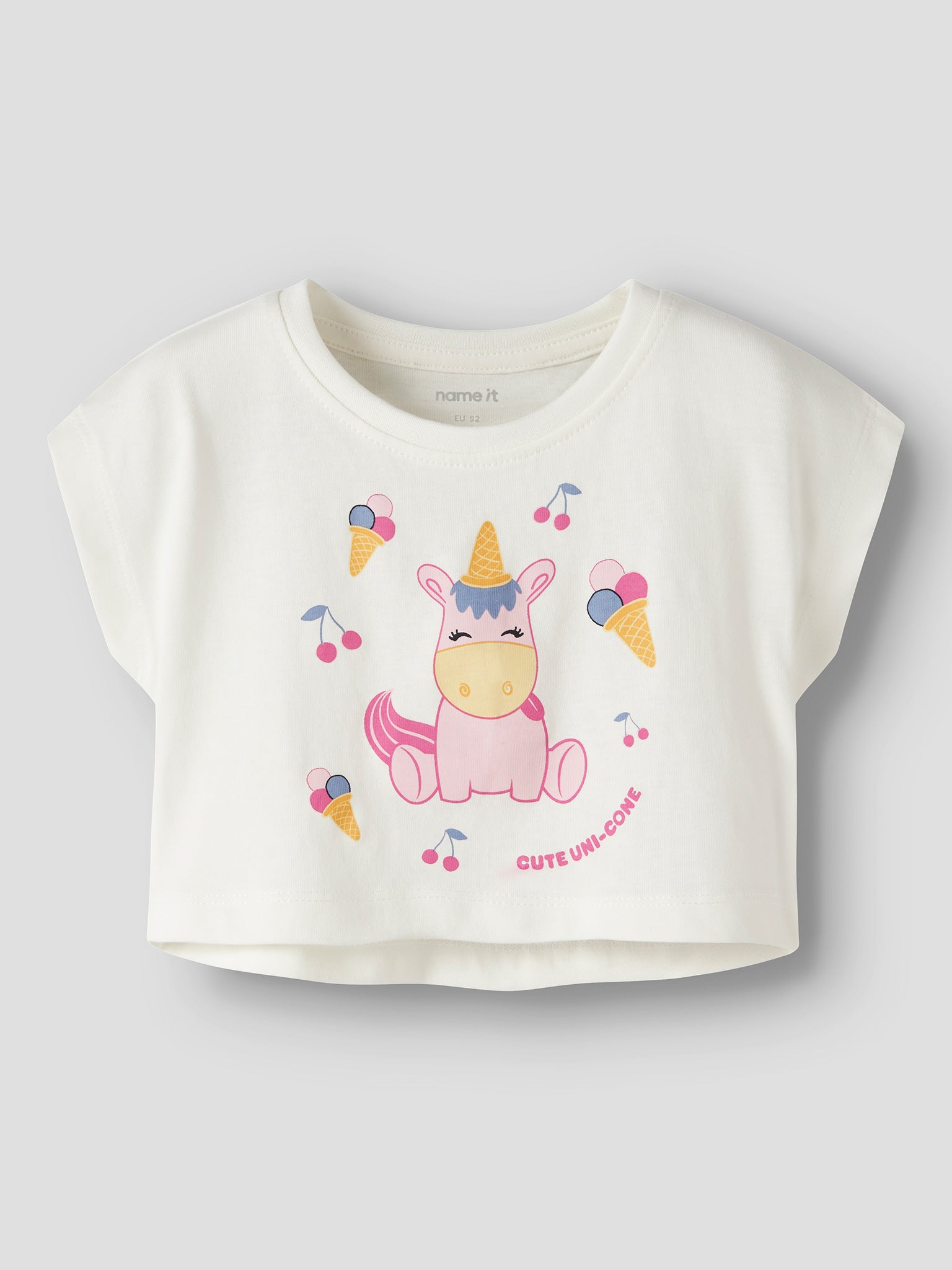 Παιδική μπλούζα crop Unicorn NMFVILMA CAPSL CROP TOP 13228148 | 13228148